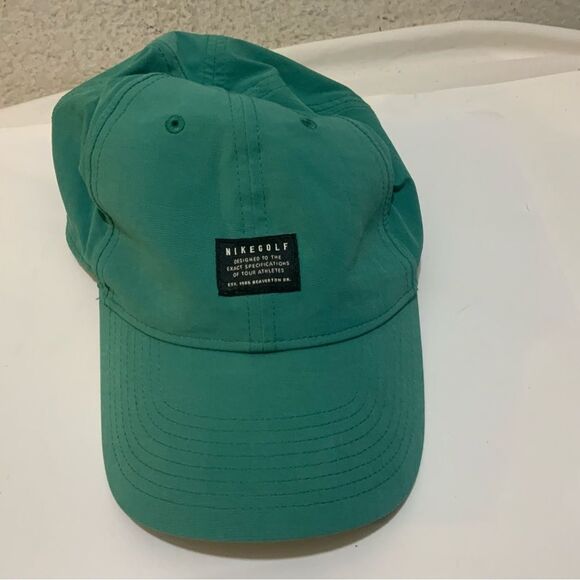 Nike Golf Legacy 91 Novelty Performance Adjustable Hat Green Unisex - Picture 3 of 7